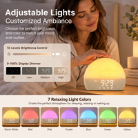 Sunrise Simulation Alarm Clock – Wake-Up Light with White Noise & Sleep Sounds