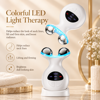 EMS Facial & Neck Massager – V-Shape Lifting Device with LED Light Therapy