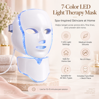 7-Color LED Light Therapy Face Mask – Anti-Acne & Skin Rejuvenation