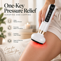 Electric Gua Sha Massager – Vacuum Cupping & Scraping Tool with Heat, 12 Intensity Levels