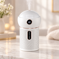 Starry Sky Projector Humidifier – Ultrasonic Cool Mist with Night Light, USB Rechargeable